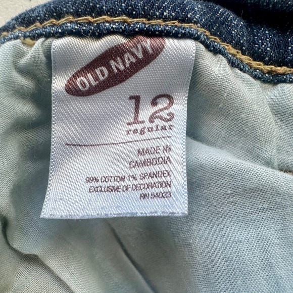 Old Navy The Dreamer Curvy Bootcut Dark Wash Jeans Size 12 - Picture 4 of 5